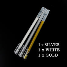 Load image into Gallery viewer, 3Pcs Highlight Liner Sketch Markers White Paint Marker Pen
