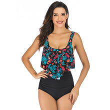 Load image into Gallery viewer, New European And American Bikini Amazon Swimsuit Women''S Sexy Swimsuit Suspender Printed Split High Waist Bikini
