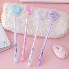 Load image into Gallery viewer, Creative Cartoon Cat Tail Gel Pen Black Ink Pen Student Stationery
