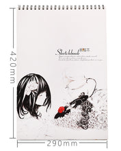 Load image into Gallery viewer, Sketchbook, Picture Book, Hand-Painted A3 Drawing Paper, Sketch Drawing Book, Thickened Drawing Book For Students
