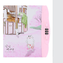 Load image into Gallery viewer, Children'S Codebook With Lock Notebook Cartoon Student Diary Book Korean Version Small  And Cute Note
