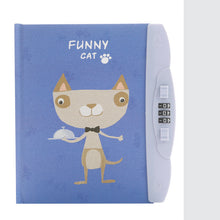 Load image into Gallery viewer, Children'S Codebook With Lock Notebook Cartoon Student Diary Book Korean Version Small  And Cute Note
