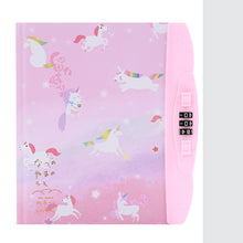 Load image into Gallery viewer, Children'S Codebook With Lock Notebook Cartoon Student Diary Book Korean Version Small  And Cute Note
