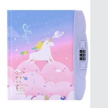 Load image into Gallery viewer, Children'S Codebook With Lock Notebook Cartoon Student Diary Book Korean Version Small  And Cute Note
