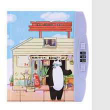 Load image into Gallery viewer, Children'S Codebook With Lock Notebook Cartoon Student Diary Book Korean Version Small  And Cute Note
