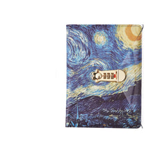 Load image into Gallery viewer, Password Book With Lock Diary Student Notebook Simple Literary Note
