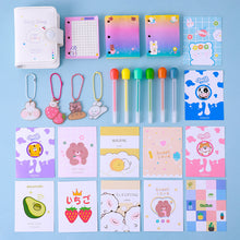 Load image into Gallery viewer, Student Portable Notepad Portable Stationery Diy Hand Ledger Gift
