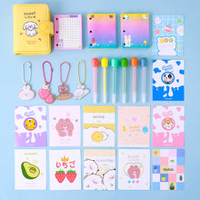 Load image into Gallery viewer, Student Portable Notepad Portable Stationery Diy Hand Ledger Gift
