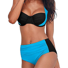 Load image into Gallery viewer, Europe And The United States New Sexy Bikini Swimwear High Waist Swimsuit Women Halter
