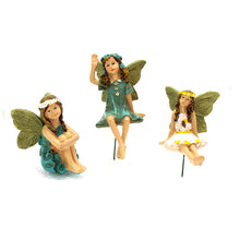 Load image into Gallery viewer, Flower Fairy Plug-in Set Garden Micro Landscape Ornament Decoration
