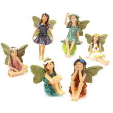 Load image into Gallery viewer, Flower Fairy Plug-in Set Garden Micro Landscape Ornament Decoration

