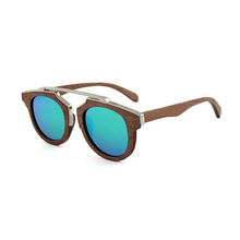 Load image into Gallery viewer, Explosion Style All Bamboo And Wood Polarized Sunglasses
