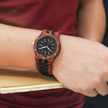 Load image into Gallery viewer, Casual Wooden Watch Men's Watch Pastoral Unique Quartz All Wooden Watch
