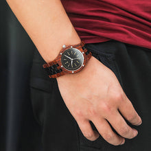 Load image into Gallery viewer, Casual Wooden Watch Men's Watch Pastoral Unique Quartz All Wooden Watch
