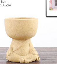 Load image into Gallery viewer, Large Caliber Unfired Ceramic Indoor Plant Air Permeable Flowerpot
