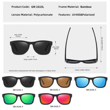 Load image into Gallery viewer, Retro Bamboo Wooden Fashion Men'S Sunglasses
