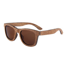 Load image into Gallery viewer, Factory Wholesale Cork Wood Sunglasses, Polarized True Film All Bamboo And Wood Sunglasses, European And American Fashion Sunglasses
