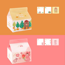 Load image into Gallery viewer, Milk Carton Post-it Note Korean Ins Removable Note Paper
