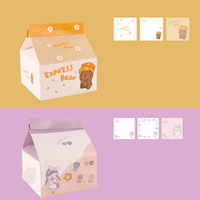 Load image into Gallery viewer, Milk Carton Post-it Note Korean Ins Removable Note Paper
