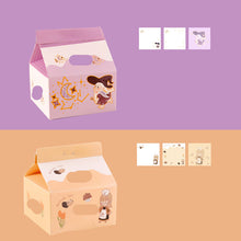 Load image into Gallery viewer, Milk Carton Post-it Note Korean Ins Removable Note Paper
