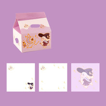 Load image into Gallery viewer, Milk Carton Post-it Note Korean Ins Removable Note Paper
