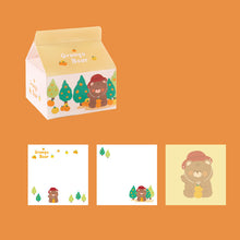Load image into Gallery viewer, Milk Carton Post-it Note Korean Ins Removable Note Paper
