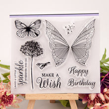 Load image into Gallery viewer, Transparent Silicone Seal Handbook Diary Album Diy Seal Handbook Seal
