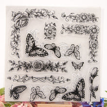 Load image into Gallery viewer, Transparent Silicone Seal Handbook Diary Album Diy Seal Handbook Seal
