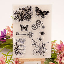 Load image into Gallery viewer, Transparent Silicone Seal Handbook Diary Album Diy Seal Handbook Seal
