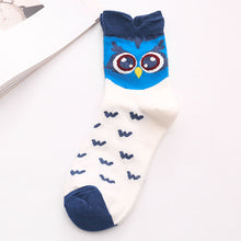 Load image into Gallery viewer, New Style Owl Socks Three-Dimensional Cartoon Socks Cotton Mid-Tube Women Socks
