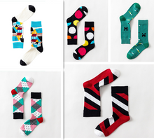 Load image into Gallery viewer, British wind men's and women's cotton socks
