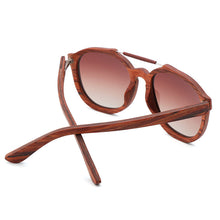 Load image into Gallery viewer, Trendy Wood Sunglasses Bamboo Wood
