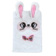 Load image into Gallery viewer, Plush Notebook For Children To Write Winter Diary
