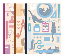 Load image into Gallery viewer, New Product Limited Stationery Cat Wireless Binding Notebook 8mm Horizontal Line A5B5 Three Colors

