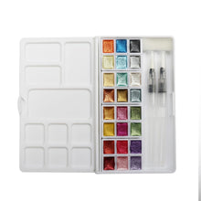 Load image into Gallery viewer, Watercolor 24 Colors With Brush Paint Set
