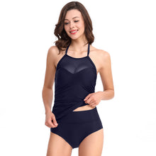 Load image into Gallery viewer, Amazon Swimsuit Sexy Solid Color High Waist Swimsuit Halterneck Split Swimsuit Swimsuit
