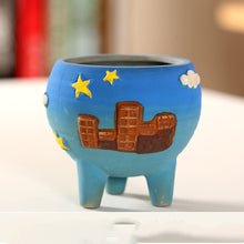 Load image into Gallery viewer, Succulent Flower Pot Painting
