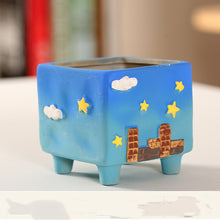 Load image into Gallery viewer, Succulent Flower Pot Painting
