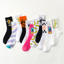 Load image into Gallery viewer, Hip Hop Socks, Tube Socks, Skateboard Socks, Couple Socks
