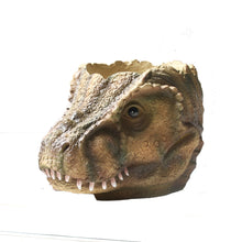 Load image into Gallery viewer, Resin Tyrannosaurus Head Contour Flower Pot
