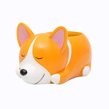Load image into Gallery viewer, Resin Sleeping Pet Succulent Flower Pot, Desktop Potted Decoration Pendulum
