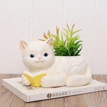 Load image into Gallery viewer, Creative Home Simulation Cat Potted Ornaments
