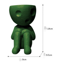 Load image into Gallery viewer, Nordic Creative Cute Tree Man Pot Ceramic Little People Body Flower Pots Home Office Ornaments Cartoon Succulent Plants Potted
