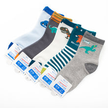 Load image into Gallery viewer, Boy Socks Big, Medium And Small Children's Socks Dinosaur
