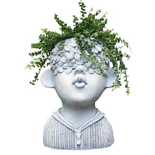 Load image into Gallery viewer, Lovely Flower Pot Art Succulent Garden Cement Exterior Courtyard Balcony Decoration Arrangement
