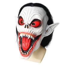 Load image into Gallery viewer, Vampire Morbias Mask Halloween Scary Play Latex Mask
