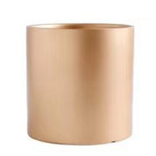 Load image into Gallery viewer, Nordic Industrial Style Colorful Ceramic Flowerpot Succulent Planter Green Plants Cylindrical Shape Flower Pot With Hole Tray
