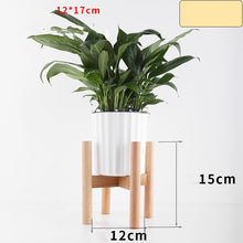 Load image into Gallery viewer, Living Room Display Wooden Frame Flower Pot Rack
