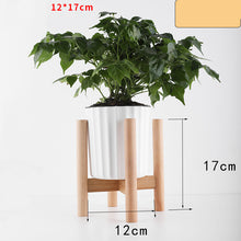Load image into Gallery viewer, Living Room Display Wooden Frame Flower Pot Rack
