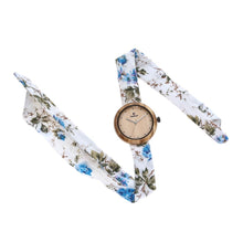 Load image into Gallery viewer, New Style Canvas Strap Wood Watch
